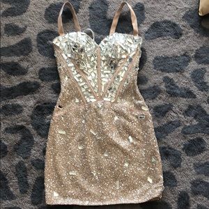 Sherri Hill fully beaded dress